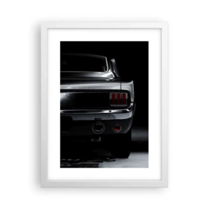 Affiche dans un cadre blanc - Poster - Le charme du classique - 30x40 cm