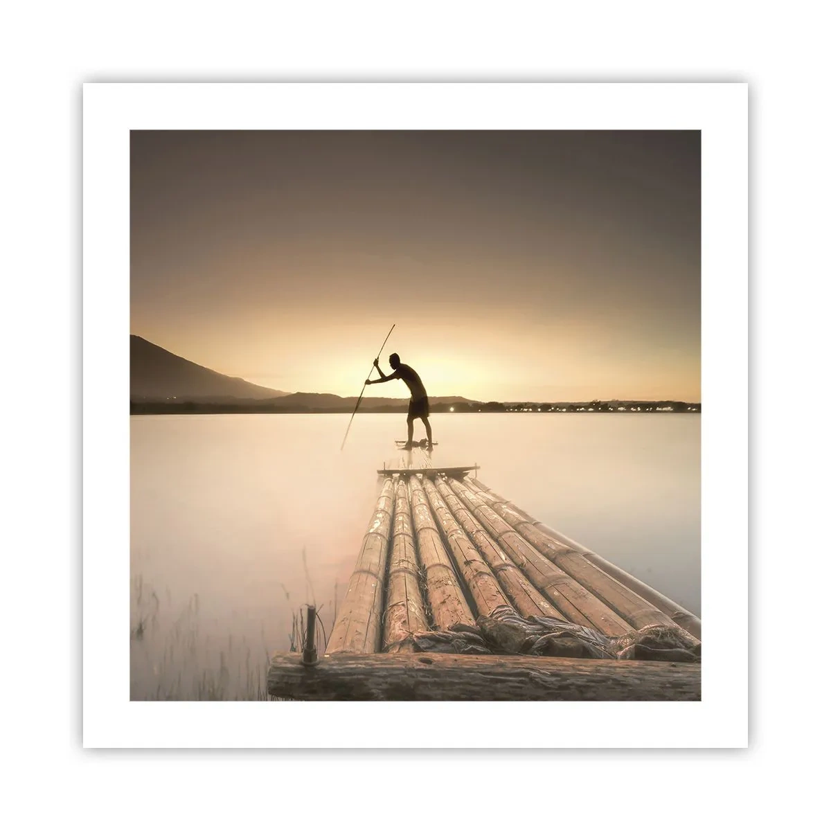 Affiche - Poster - Avant la fin du jour - 50x50 cm