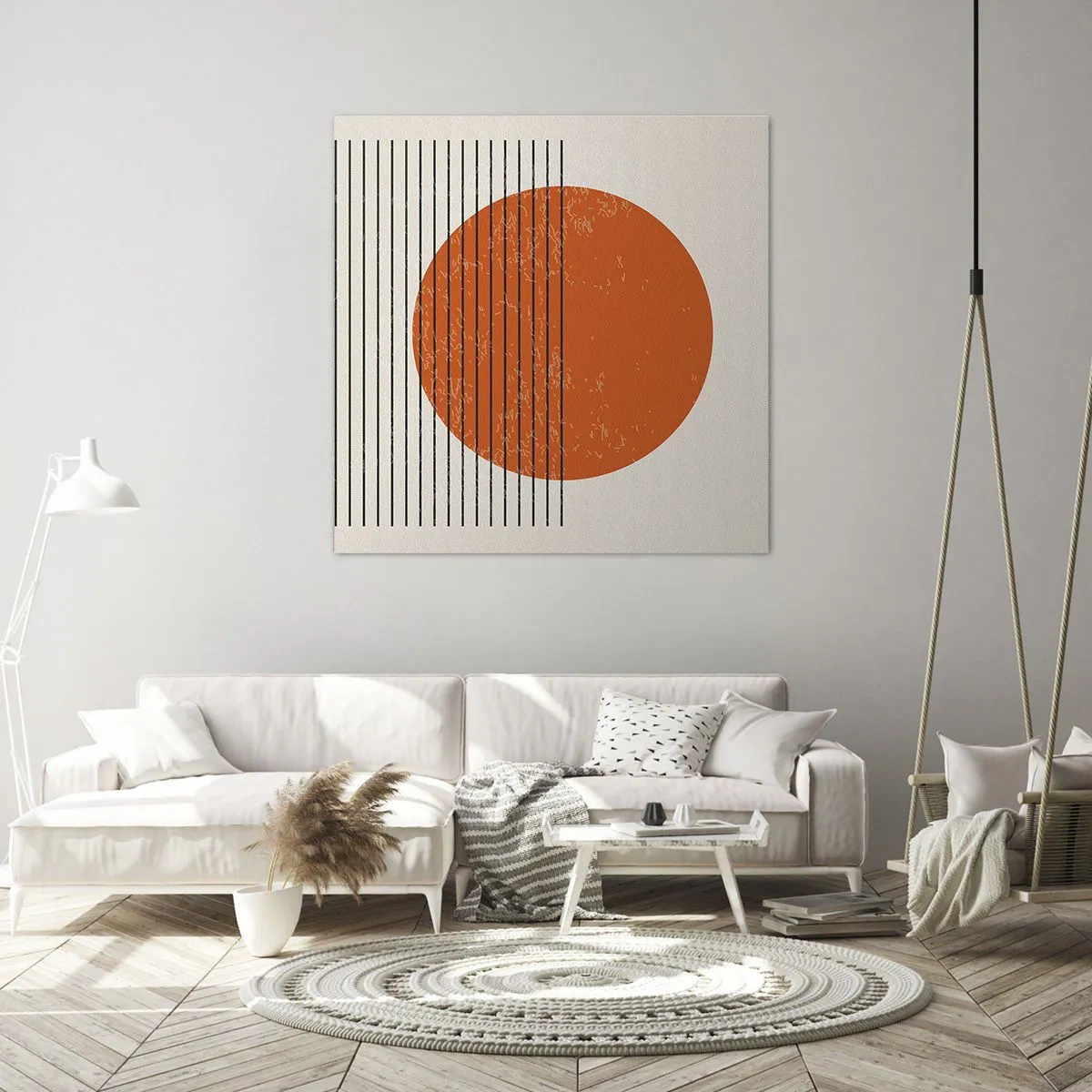 Impression sur toile - Image sur toile - Toujours le soleil - 50x50 cm