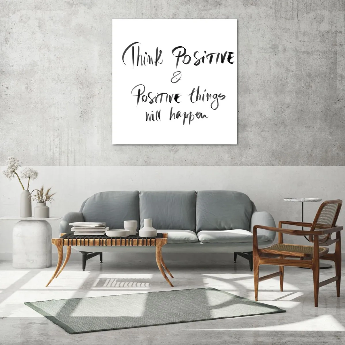 Impression sur verre - Image sur verre - Comment vivre? - 30x30 cm