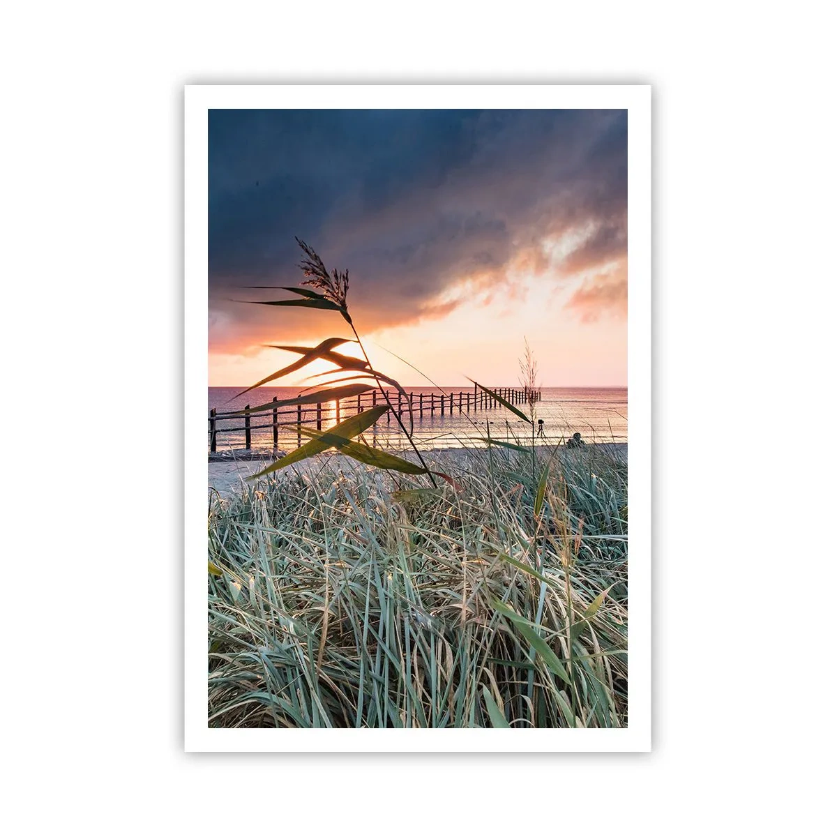 Affiche - Poster - Ça ne passe pas avec le vent - 70x100 cm