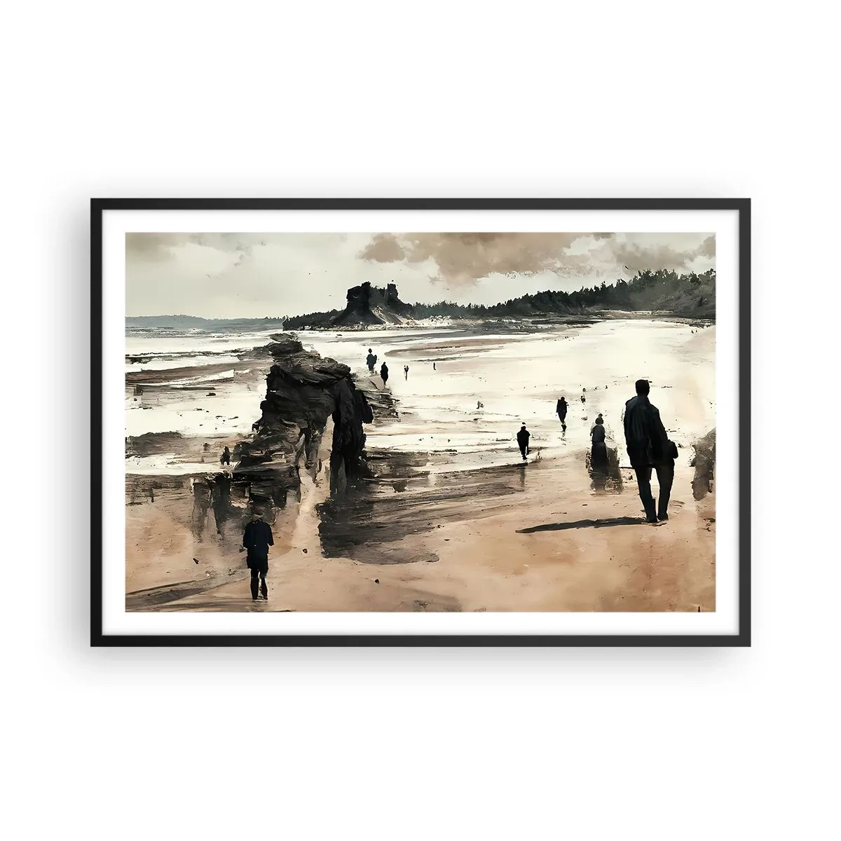 Affiche dans un cadre noir - Poster - Invoqué - 91x61 cm