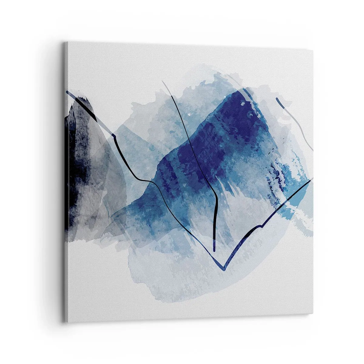 Impression sur toile - Image sur toile - Montagne de glace - 60x60 cm