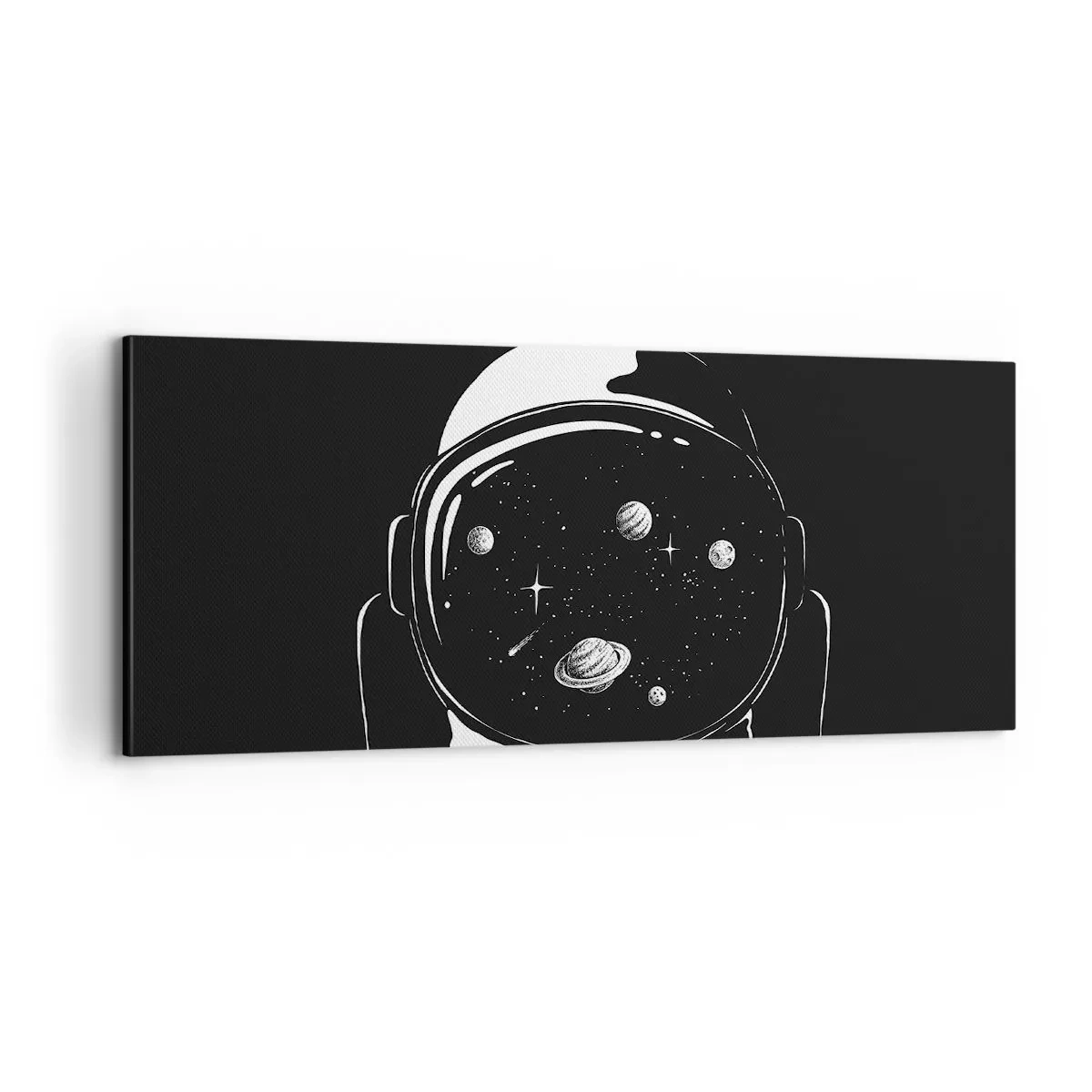 Impression sur toile - Image sur toile - Sympa la vue - 100x40 cm