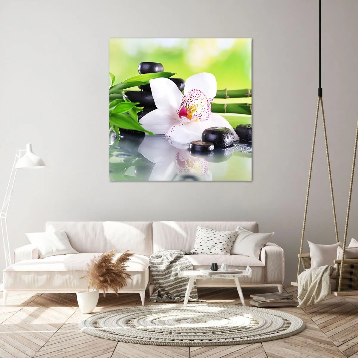 Impression sur toile - Image sur toile - Raffraîchissement de fraîcheur - 60x60 cm