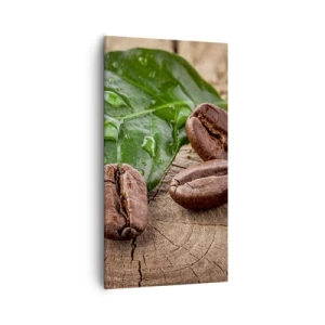 Impression sur toile - Image sur toile - La plus vraie et noire - 55x100 cm