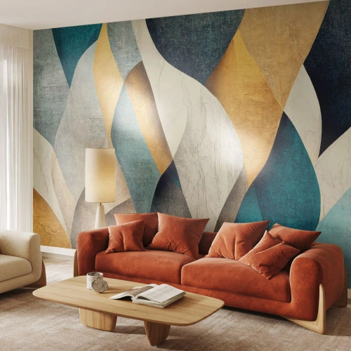 Papier Peint Photo Standard Eco - Rythme et vague - Abstraction, Morceau, Épuisé - 150x105 cm