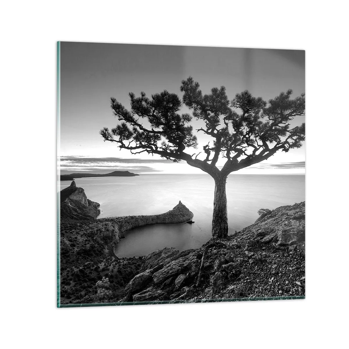 Impression sur verre - Image sur verre - Paix jusqu'à l'horizon - 40x40 cm