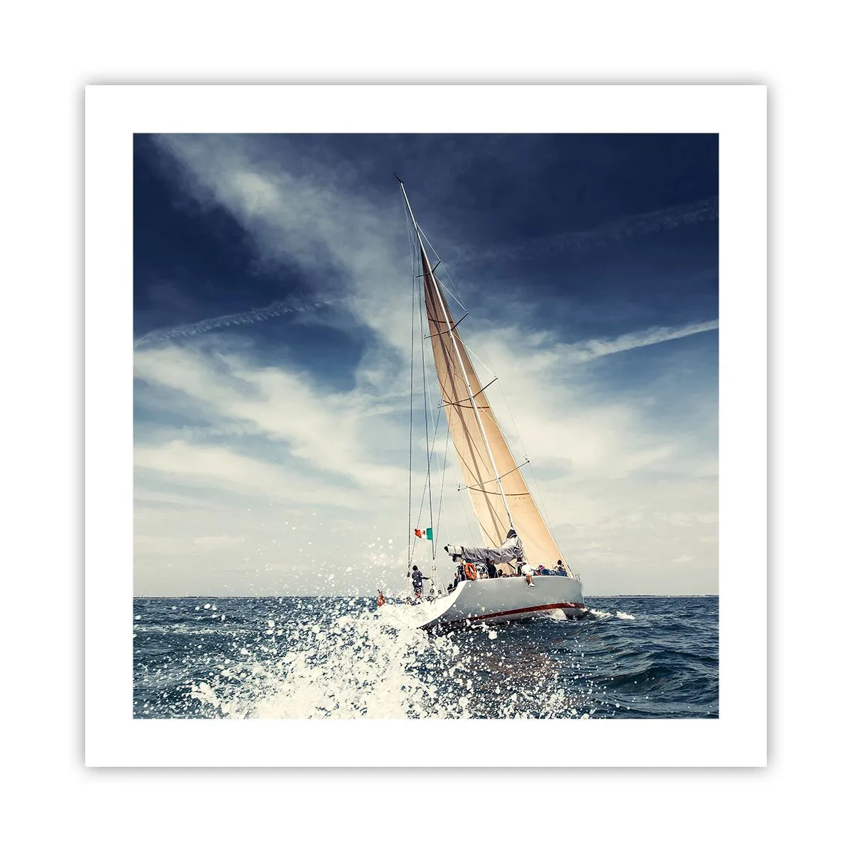 Affiche - Poster - Ils ne nous rattraperont pas ! - 50x50 cm