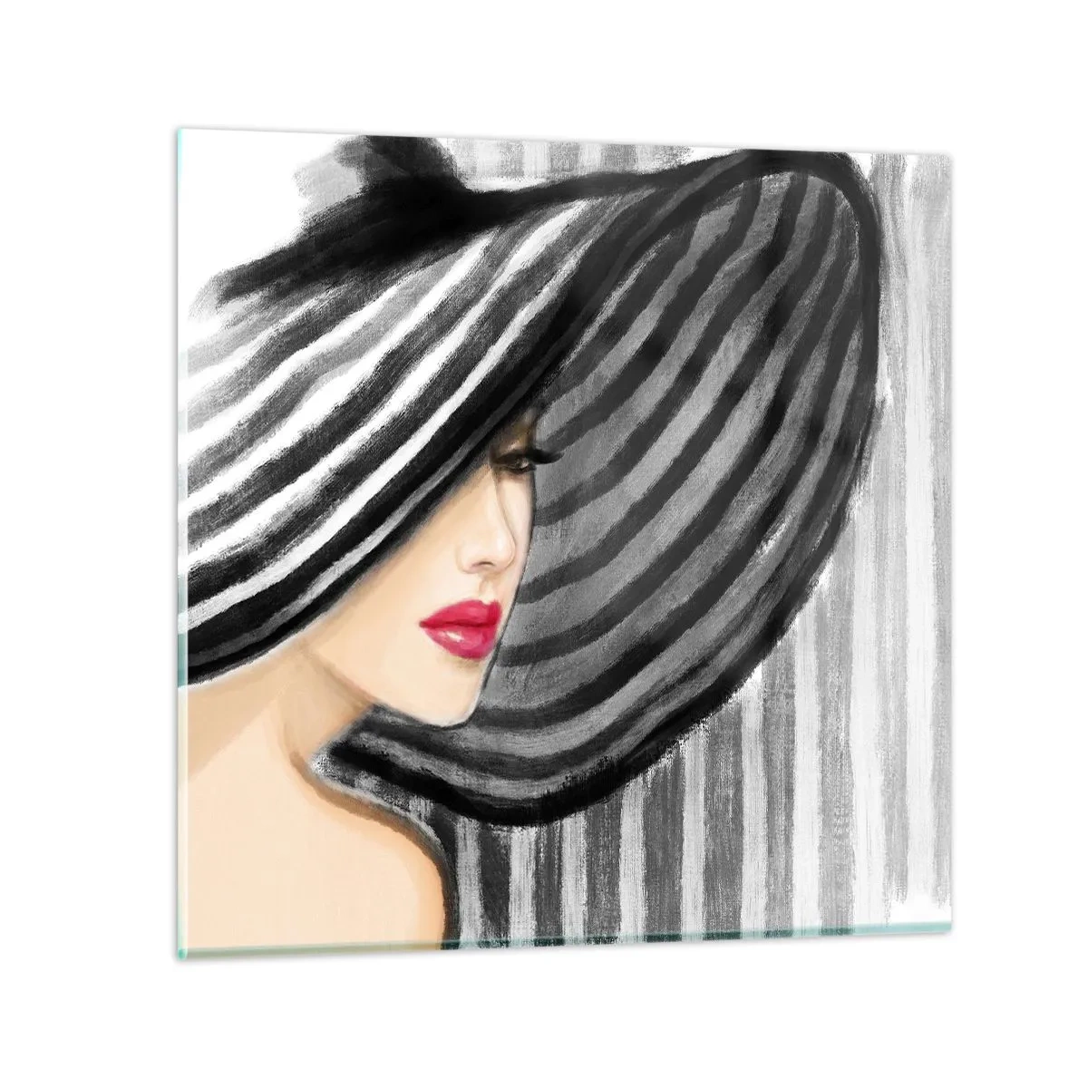 Impression sur verre - Image sur verre - Où te chercher ? - 50x50 cm