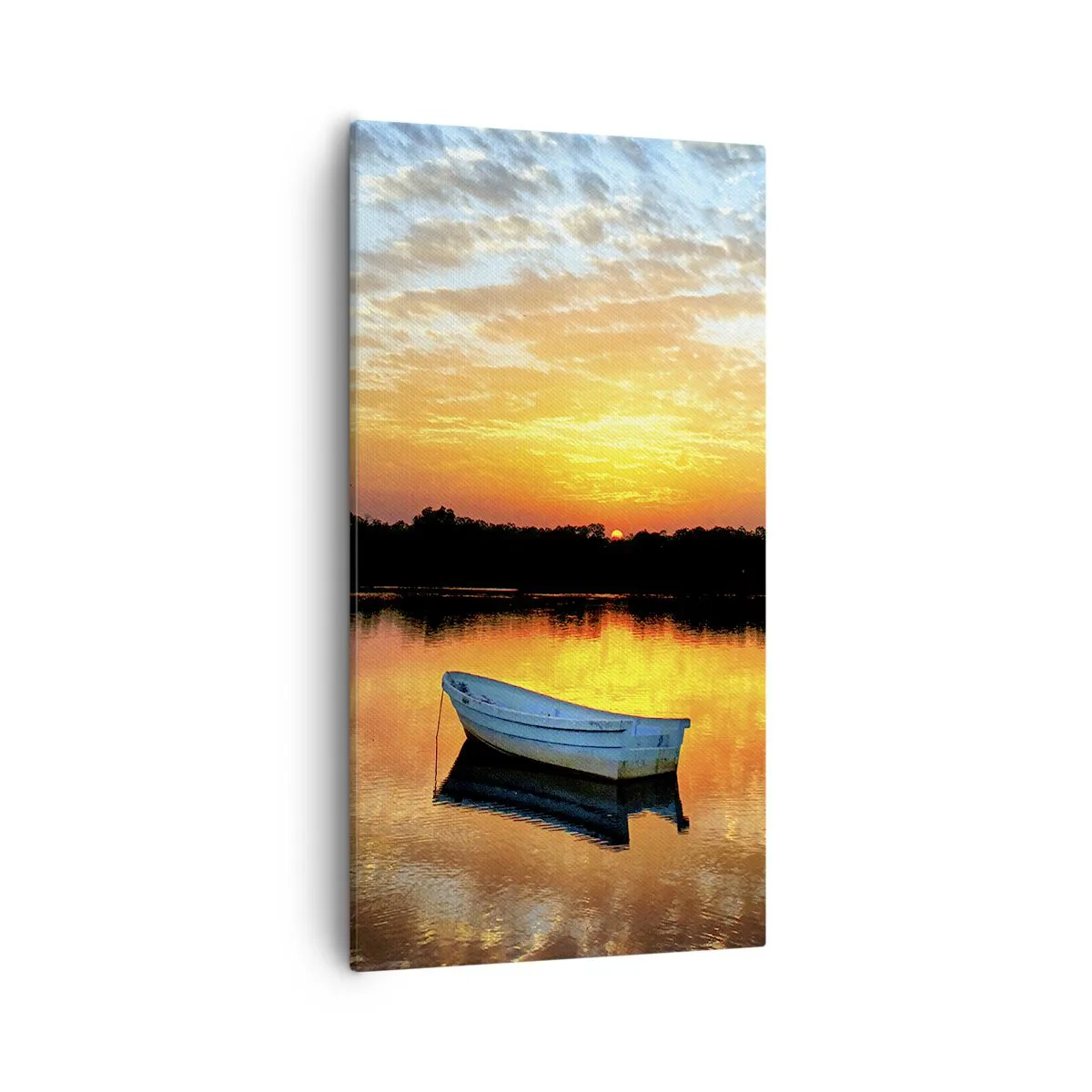 Impression sur toile - Image sur toile - Regardez, écoutez, méditez - 55x100 cm