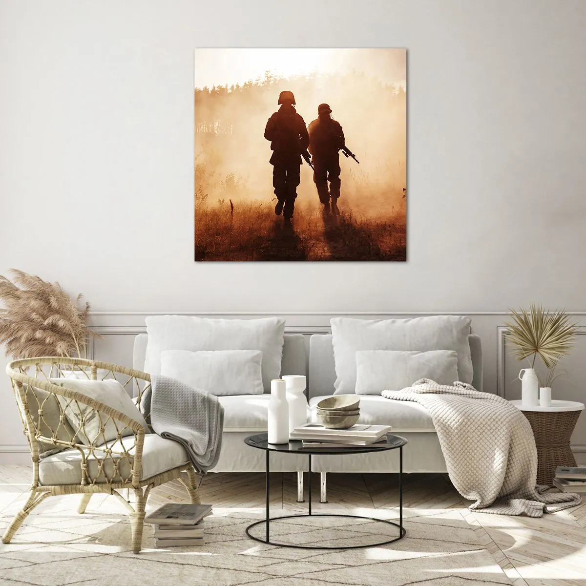 Impression sur verre - Image sur verre - Call of Duty - 30x30 cm