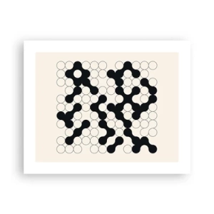 Affiche - Poster - Jeu chinois – variation - 50x40 cm