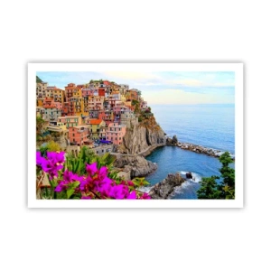 Affiche - Poster - La ville qui rit - 91x61 cm