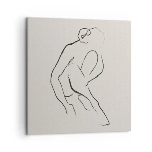 Impression sur toile - Image sur toile - Croquis intime - 50x50 cm