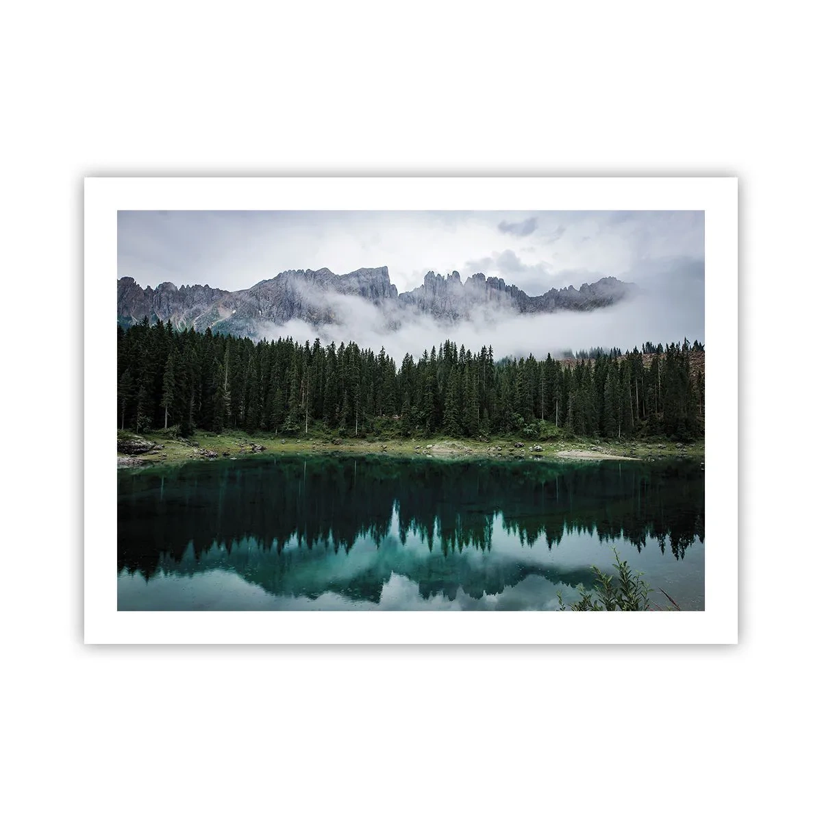 Affiche - Poster - Chut, chut, ne réveillons pas l'eau qui dort - 70x50 cm