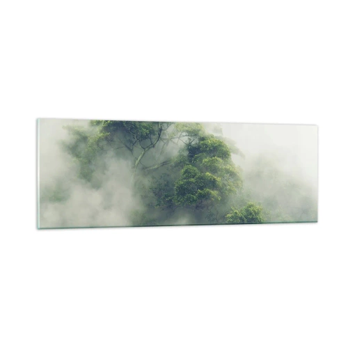 Impression sur verre - Image sur verre - Enveloppé de brouillard - 90x30 cm