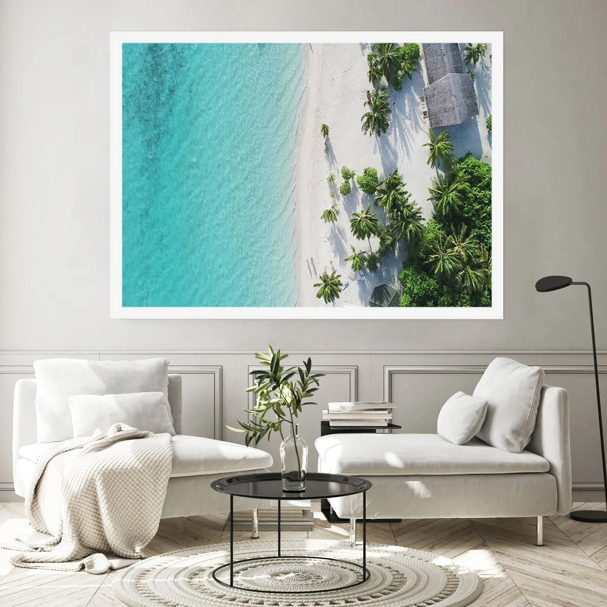 Affiche - Poster - Vacances au paradis - 40x30 cm