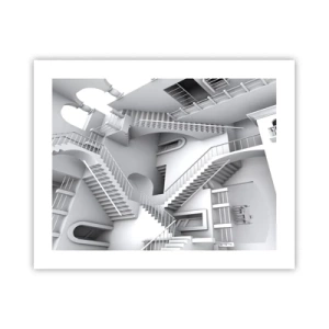 Affiche - Poster - Paradoxes spatiaux - 50x40 cm