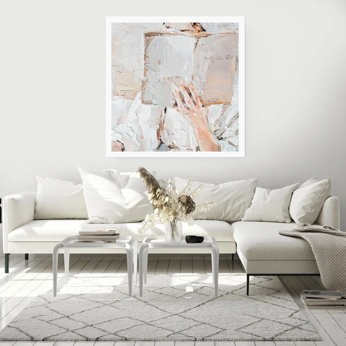 Affiche - Poster - Dans un autre monde - 40x40 cm