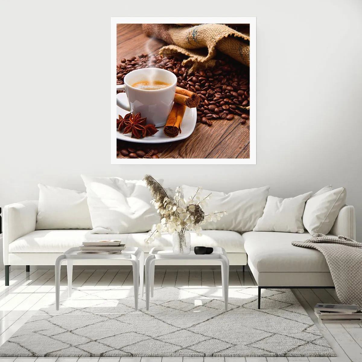 Affiche - Poster - Saveur et arôme épicés - 60x60 cm