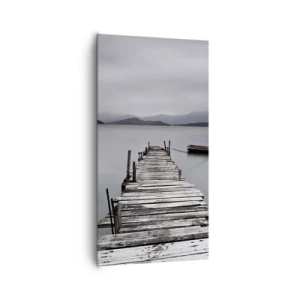 Impression sur toile - Image sur toile - Tu peux partir demain - 65x120 cm