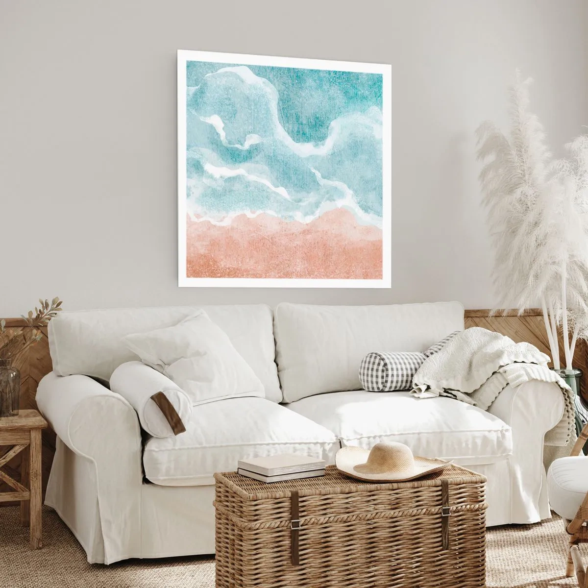 Affiche - Poster - Abstraction du nuage - 30x30 cm