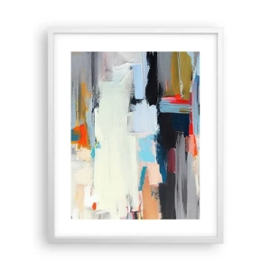 Affiche dans un cadre blanc - Poster - Y a-t-il une méthode ? - 40x50 cm