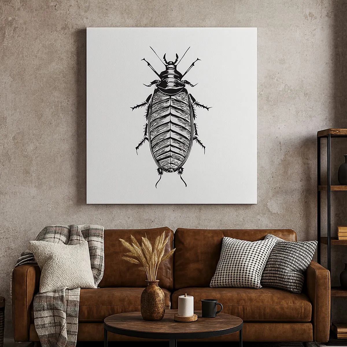 Impression sur toile - Image sur toile - Quel spécimen! - 30x30 cm