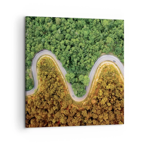 Impression sur toile - Image sur toile - Frontieres et differences - 50x50 cm