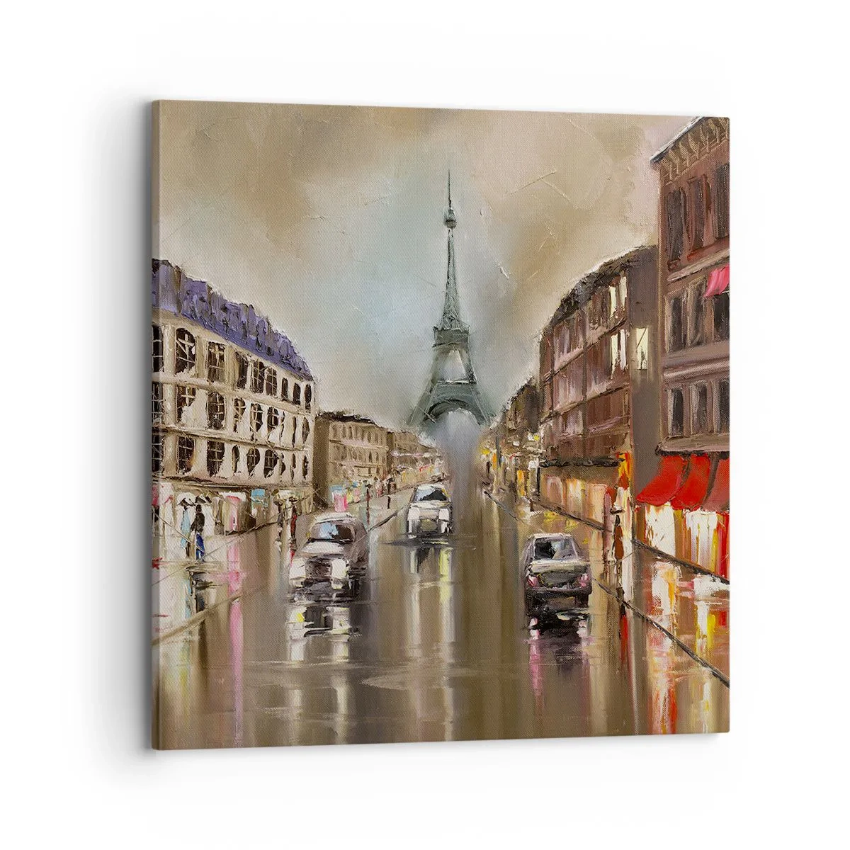 Impression sur toile - Image sur toile - Elle seule compte - 70x70 cm