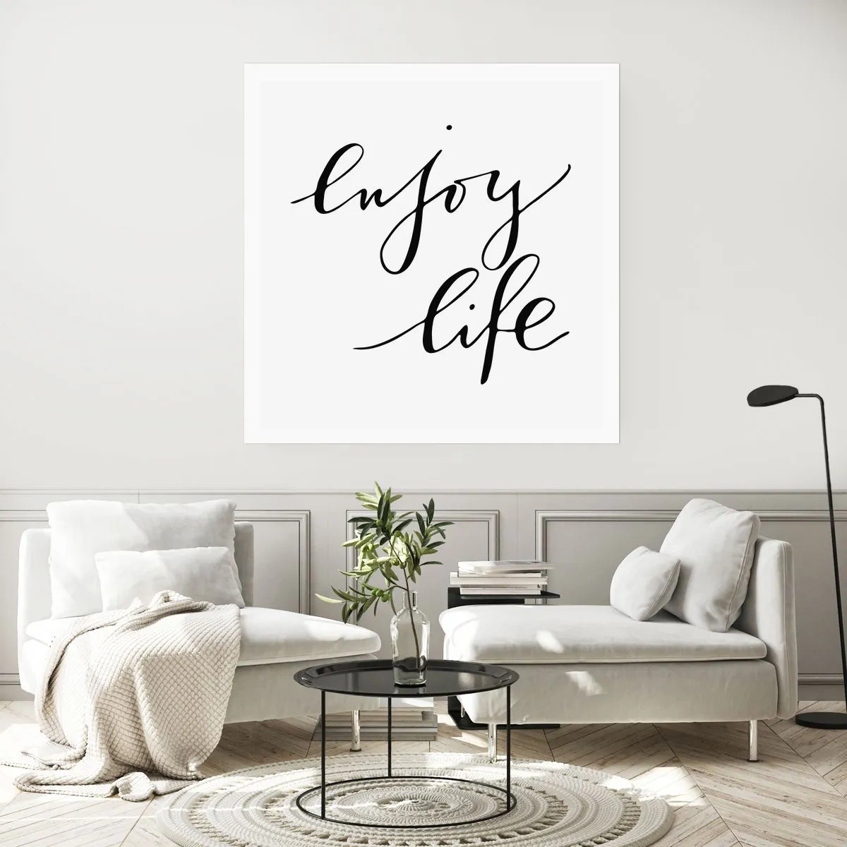 Affiche - Poster - Rien à ajouter.... - 40x40 cm