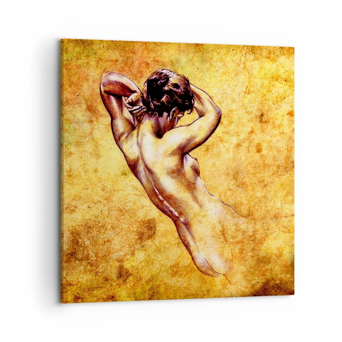 Impression sur toile - Image sur toile - Découverte, mais toujours mystèrieuse - 50x50 cm