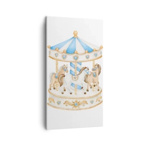 Impression sur toile - Image sur toile - Douce enfance - 45x80 cm