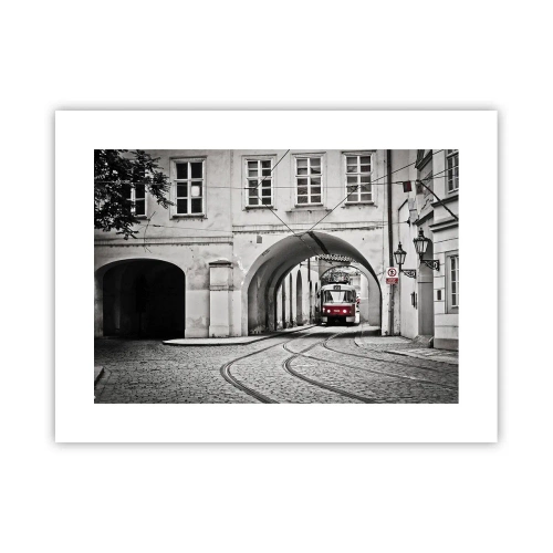 Affiche - Poster - Dans le labyrinthe de la ville - 40x30 cm