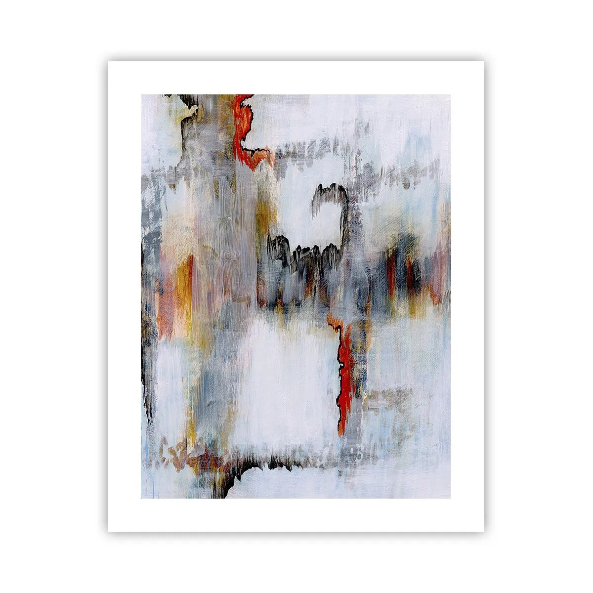 Affiche - Poster - Un bâton sur l'eau - 40x50 cm