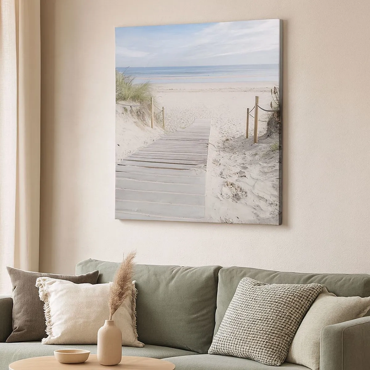 Impression sur toile - Image sur toile - A l'horizon - 30x30 cm