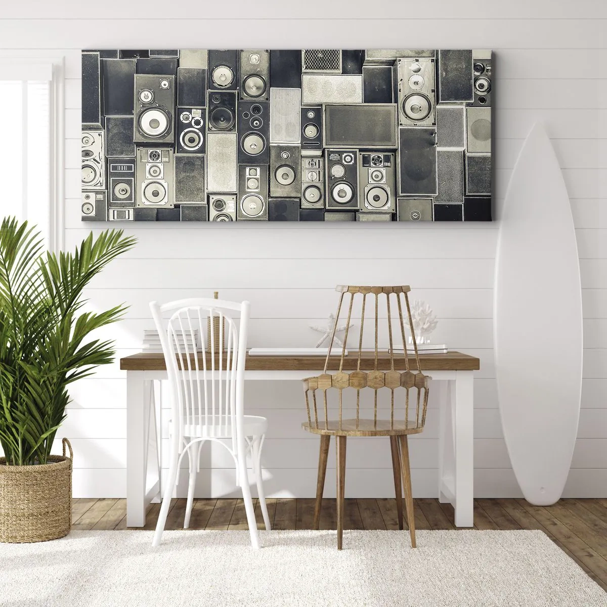 Impression sur toile - Image sur toile - Tout va bien - 100x40 cm