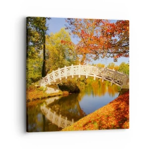 Impression sur toile - Image sur toile - Sur le pont blanc des soupirs - 30x30 cm