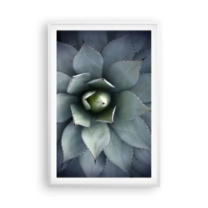 Affiche dans un cadre blanc - Poster - Wabi et observe - 61x91 cm