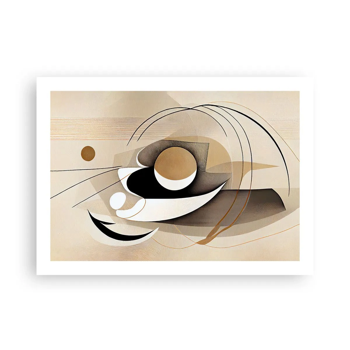 Affiche - Poster - Composition : l'essence des choses - 70x50 cm