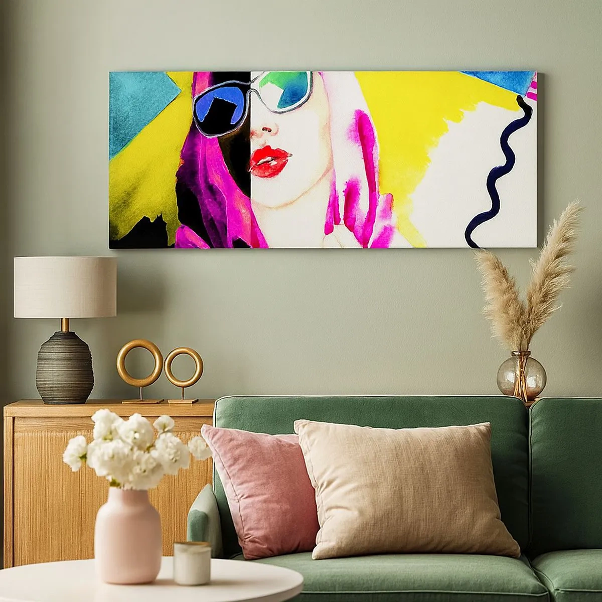 Impression sur toile - Image sur toile - je ne suis pas blanche et je ne suis pas noire - 100x40 cm