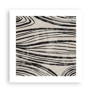 Affiche - Poster - Ligne de marécage - 40x40 cm