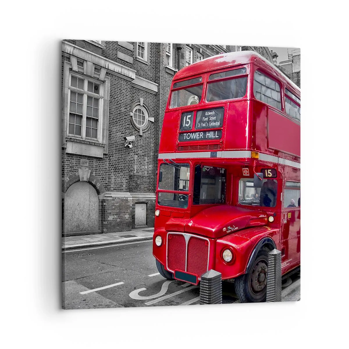 Impression sur toile - Image sur toile - Toujours la même chose - 50x50 cm