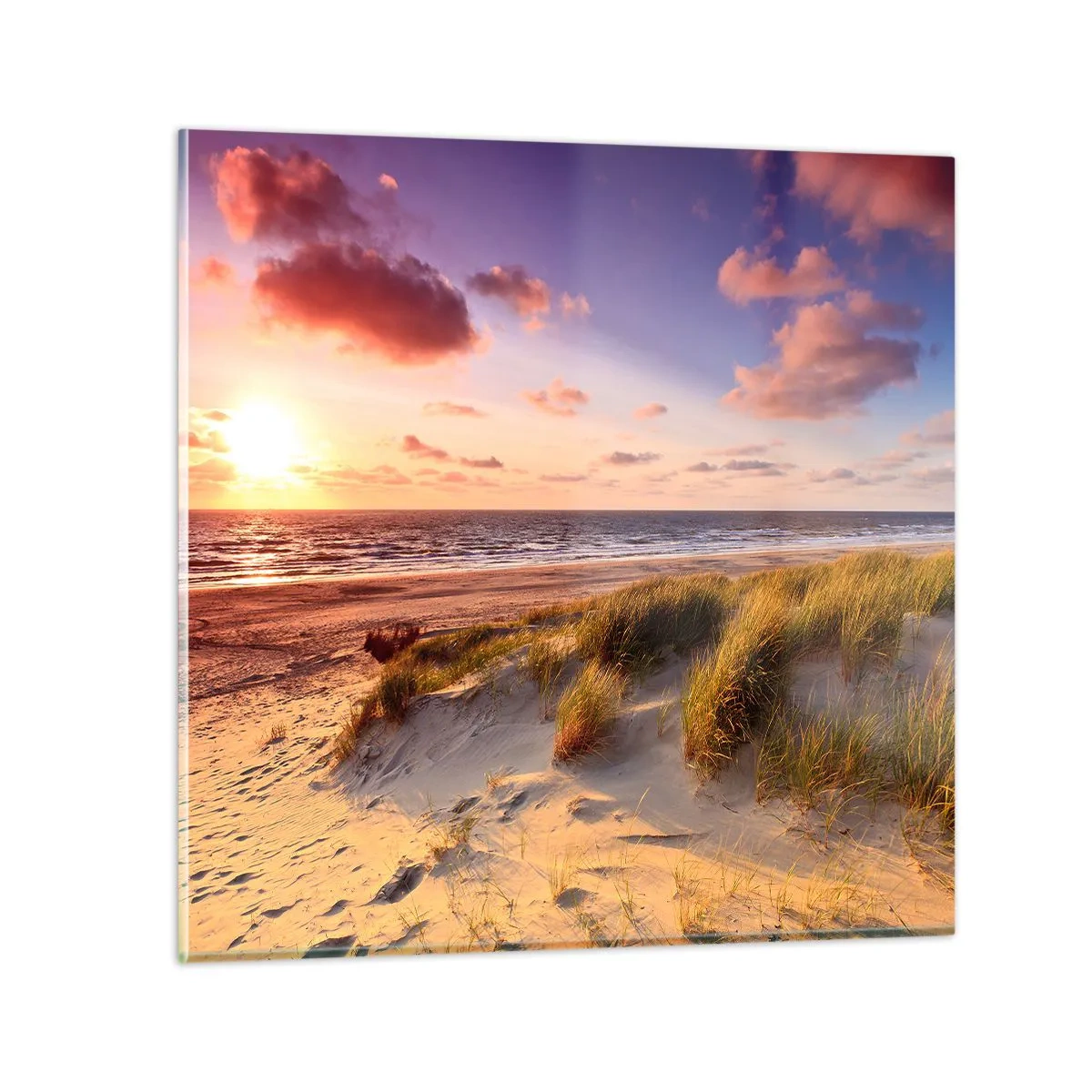 Impression sur verre - Image sur verre - L'air sent déjà l'été - 60x60 cm