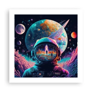 Affiche - Poster - Les philosophes n'en ont pas rêvé - 50x50 cm