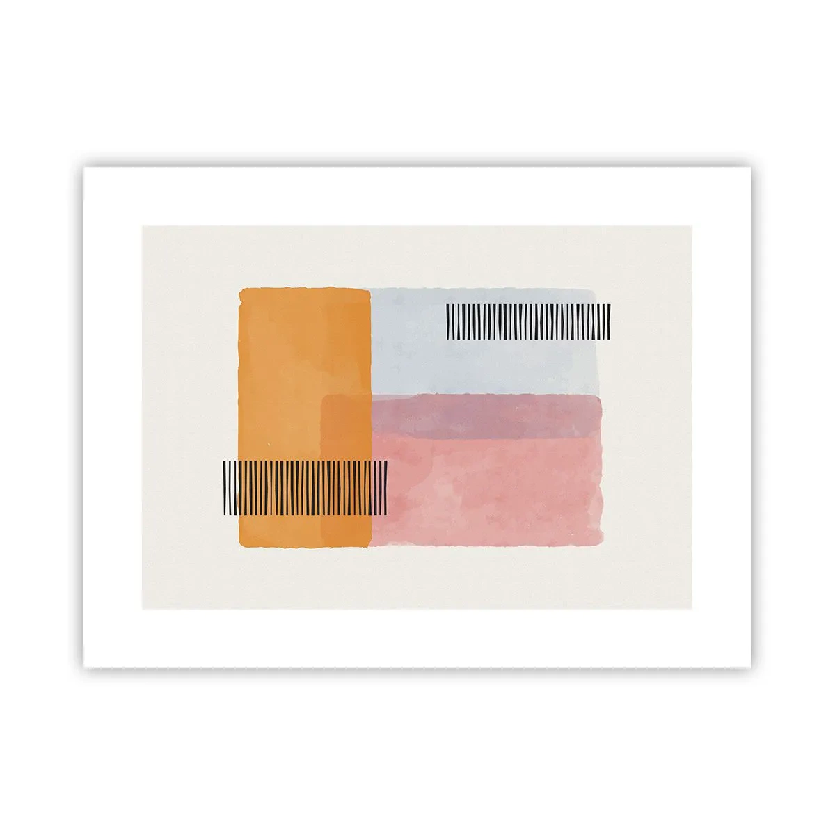 Affiche - Poster - D'un coin à l'autre - 40x30 cm