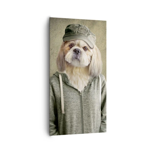 Impression sur toile - Image sur toile - je préfère plus détendu - 65x120 cm