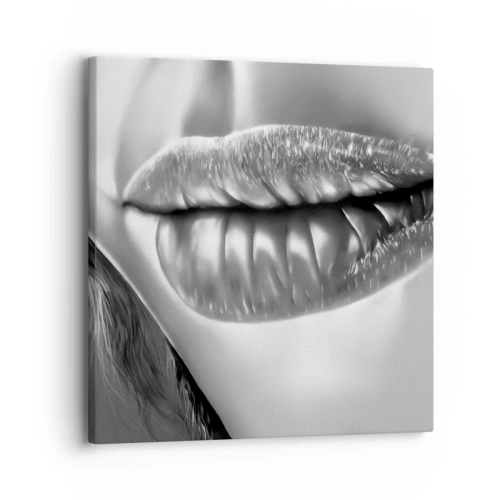 Impression sur toile - Image sur toile - Je sais à quoi tu penses… - 30x30 cm