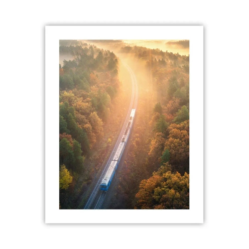 Affiche - Poster - Voyage printannier - 40x50 cm